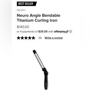 NWT Paul Mitchell Neuro Angle 1.25”
